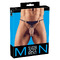 Чоловічі стрінги Sven Joy Ment Men's String з кільцем, еротичні, чорні, з мікроволокна