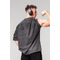 Футболка Nebbia Washed-off Oversized Heavyweight Cotton T-shirt NO SHORTCUTS Black 369