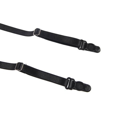 Комплект белья с поясом для чулок Star Night трусики с открытым доступом, черный, XS/S