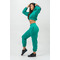 Худі Nebbia Cropped Zip-Up Hoodie Iconic Green 254