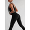 Легінси FZ Black Leggings Corset Waistband With Hooks