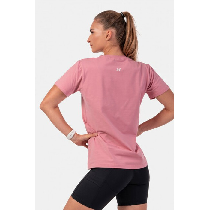 ФУТБОЛКА INVISIBLE LOGO NEBBIA T-SHIRT 602 Rose Roze