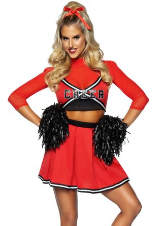 Костюм Чирлідерки Leg Avenue Varsity Cheerleader Babe XS
