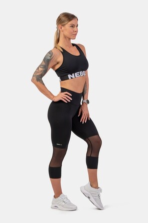 Легінси High-Waist ¾ Length Sporty Leggings 406 Black