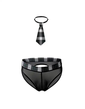 Костюм мужской 2 предмета S/M черный Sunspice