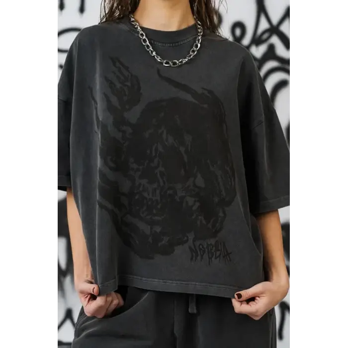 Футболка NEBBIA x Sexsdreams Women’s Oversized Tee Black 814