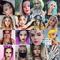 Наклейка для лица Leg Avenue Elektra face jewels sticker