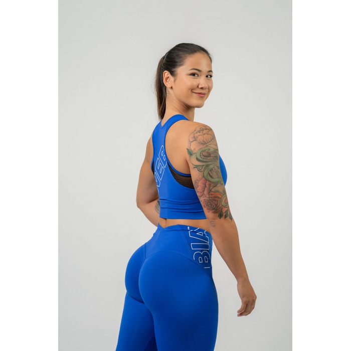 Топ FIT Activewear Padded Sports Bra 437 Blue