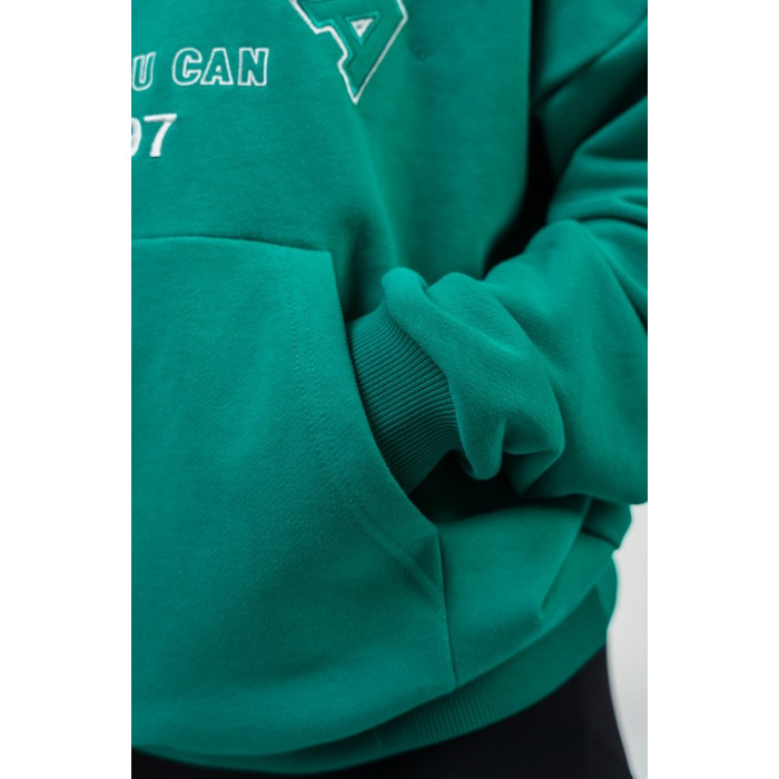 Худі Nebbia Branded Oversized Hoodie Gym Rat Green 256