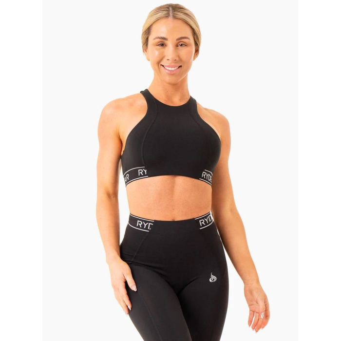 Топ Level Up High Impact Sports Bra - Black