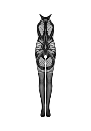 Комбінезон із відкритим доступом Obsessive G331 чорний, S/M/L