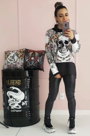 Кофта Rock Code Blusa Moletom Jungle