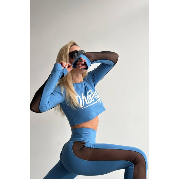 Леггинсы Legging Fitzona Perform Blue 14947