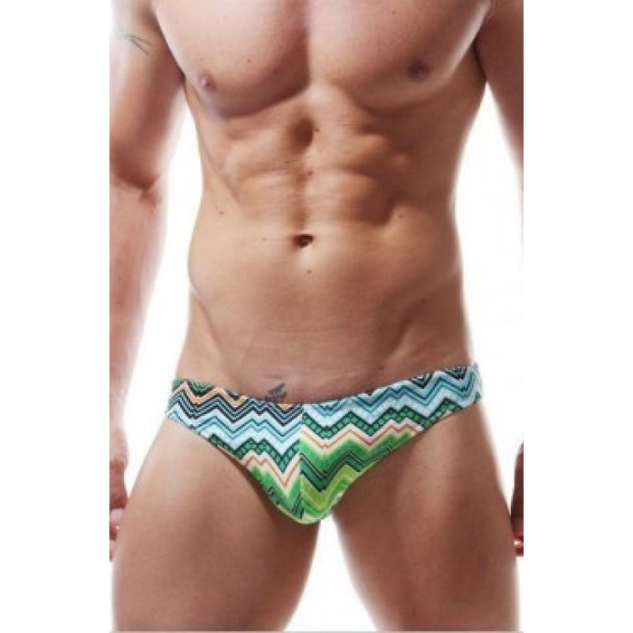 Трусы мужские Doreanse зеленый зигзаг, S