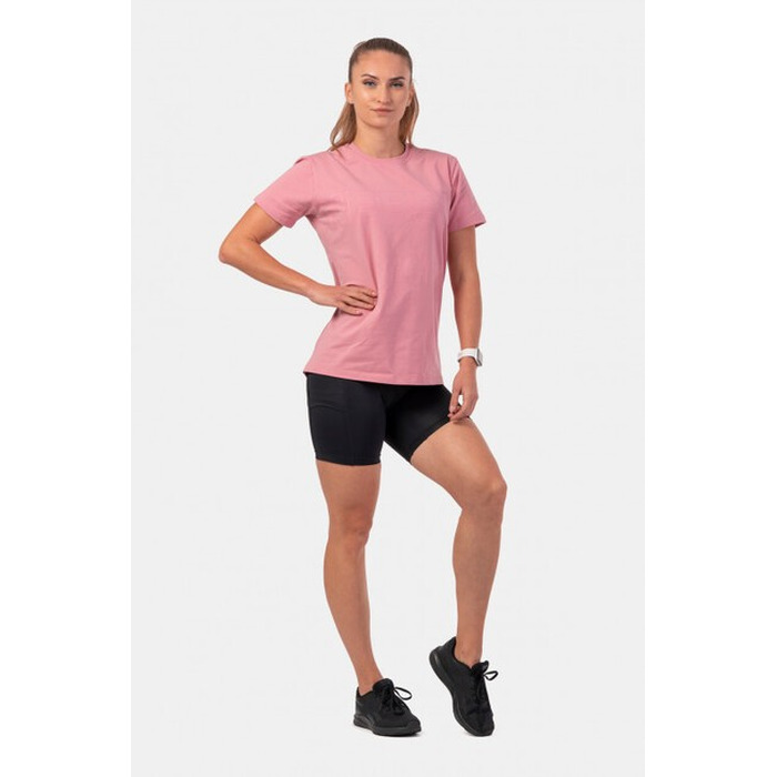 ФУТБОЛКА INVISIBLE LOGO NEBBIA T-SHIRT 602 Rose Roze