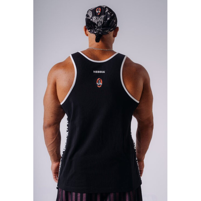 Майка NEBBIA x Olympia Muscle Back Stringer Black 948