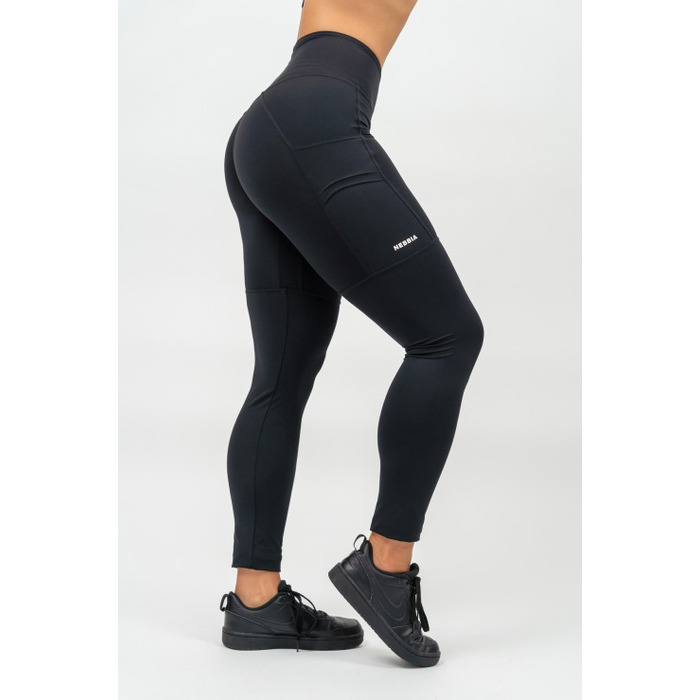 Легінси Nebbia High Waisted Leggings Leg Day Goals Black 248