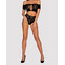 Комплект мереживний топ і трусики Obsessive Inessita set Black S / M / L
