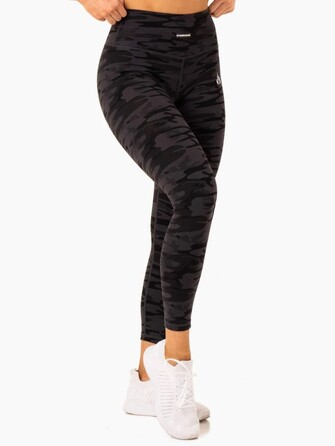 Леггинсы Base Full Length Legging - Black Camo
