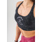 Топ Nebbia Washed Medium-Support Sports Bra GOLDEN AGE Black 778