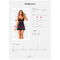 Пеньюар Obssesive Serena Love chemise & thong M/L