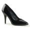 Туфли Pleaser Vanity-420 Classic, 4 дюйма, чёрные