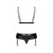 Мереживний комплект Obsessive Maderris 3-pcs set M/L
