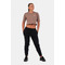 Топ Minimalist Logo NEBBIA crop top 600 Brown