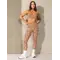 Топ Ryderwear Empower Sports Bra - Mocha Leopard