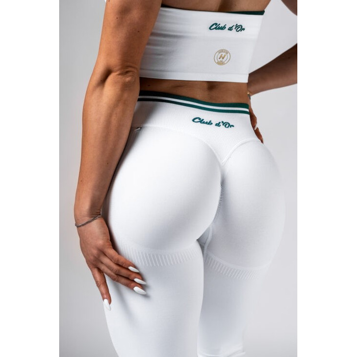 Легінси з високою талією Nebbia High-Waist Push-Up Leggings CLUB D’OR White 629