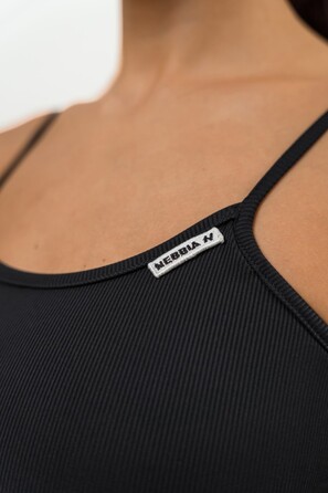 Майка High-Support Crop Tank TIMELESS Black 474