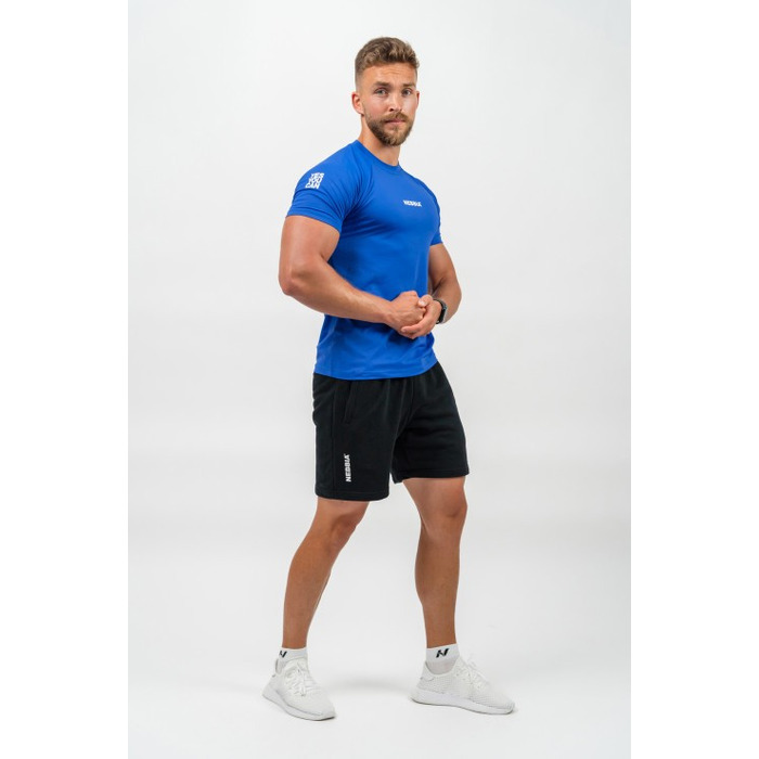 Футболка Nebbia Workout Compression T-shirt Endurance Blue 339