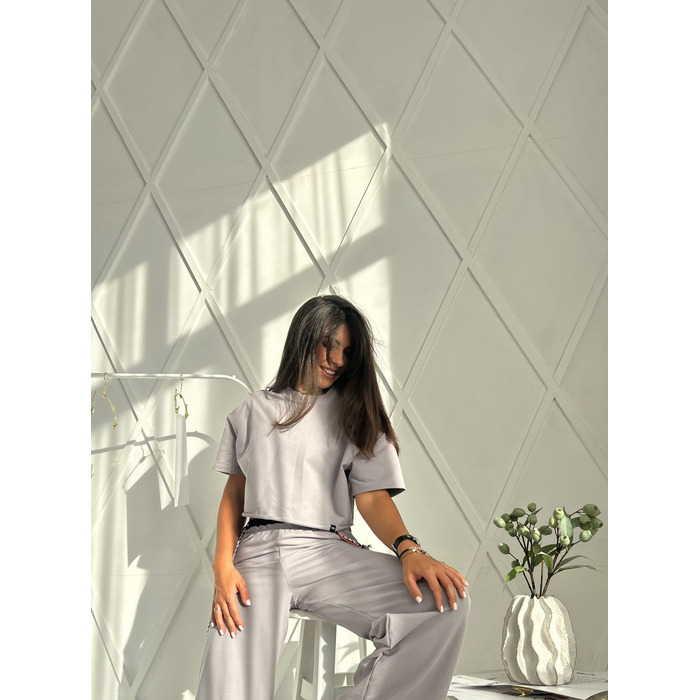 Кроп-топ оверсайз freedom (cotton)