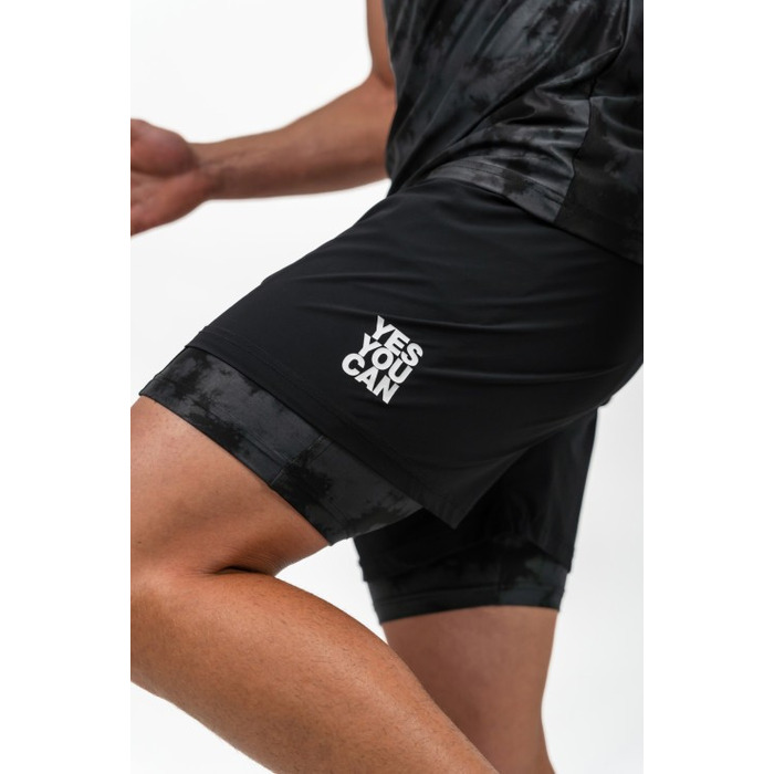 Шорти Nebbia Compression 2in1 shorts Performance Black 335