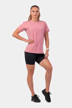 ФУТБОЛКА INVISIBLE LOGO NEBBIA T-SHIRT 602 Rose Roze