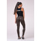 Штани NEBBIA LEATHER LOOK BUBBLE BUTT PANTS 538 Brown