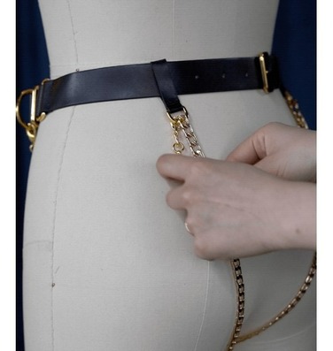 Пояс с золотыми цепочками Upko Indulge In The Restraints Collection