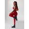 Легінси Legging Zig Zag Fitzona Wine 14837