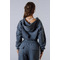 Спортивна кофта Nebbia Relaxed Zip Hoodie POWER Grey 895