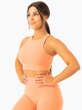 Топ NKD Frame Long Line Sports Bra - Terracotta