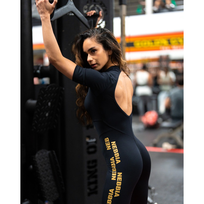 Комбінезон Nebbia Women's Workout Jumpsuit INTENSE Focus Gold 823