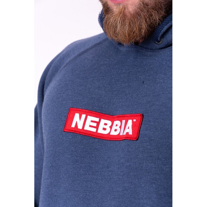 Спортивна кофта Nebbia Red Label hoodie 149 dark blue