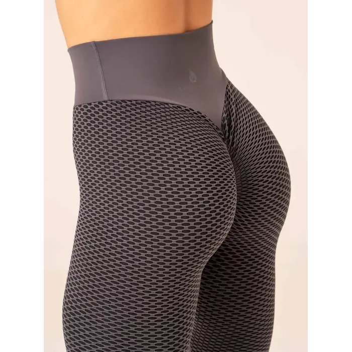 Леггинсы Ryderwear Honeycomb Scrunch Seamless Leggings - Charcoal