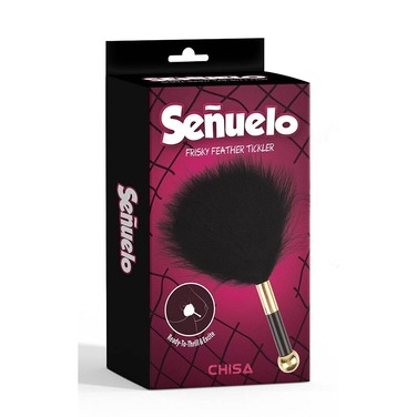 Тиклер на короткой ручке Chisa Senuelo, черный, 15 см