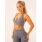 Топ Ryderwear Lift Rib Seamless Halter Sports Bra - Charcoal