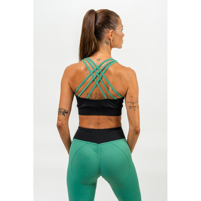 Топ High-Impact Padded Sports Bra SIGNATURE Green 472
