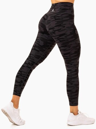 Леггинсы Base Full Length Legging - Black Camo