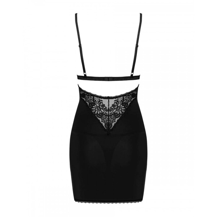 Пеньюар и стринги Obssesive Maderris chemise & thong XS/S