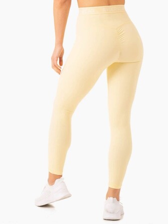 Леггинсы Level Up High Waisted Scrunch Leggings - Butter