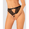 Трусики Obsessive Mauress Black S / M
